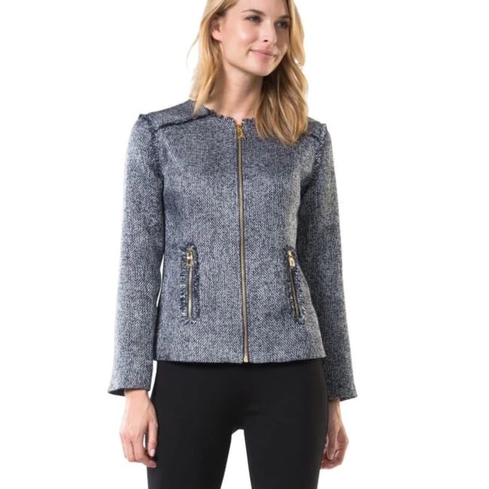 NWOT Sail to Sable Metallic on Mercer Tweed Jacket